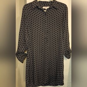Loft Polka Dot Dress XSmall